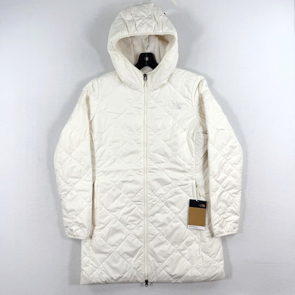 The North Face Jackets & Blazers - The North Face Shady Glade Parka Shearling Size S Womens White Dune NEW